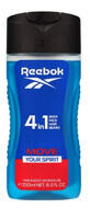 Gel douche Reebok Move Your Spirit, 250 ml
