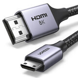 Ugreen HD163 15514 mini HDMI / HDMI 2.1 8K 1m cable - gray