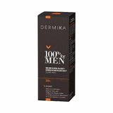Dermika 100% For Men 30+ Crema de día y noche fuertemente hidratante y revitalizante, 50 ml