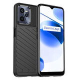 Thunder Case Realme C35 custodia blindata in silicone nero