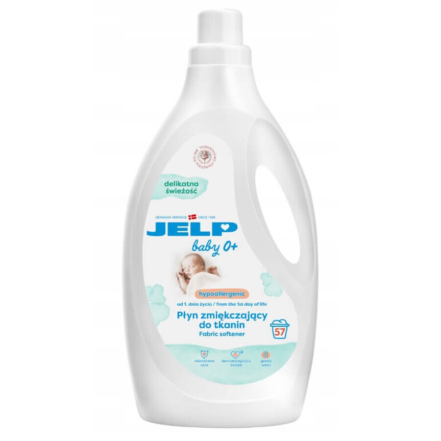 Jelp Baby 0+ Ammorbidente, Freschezza delicata, 2 l