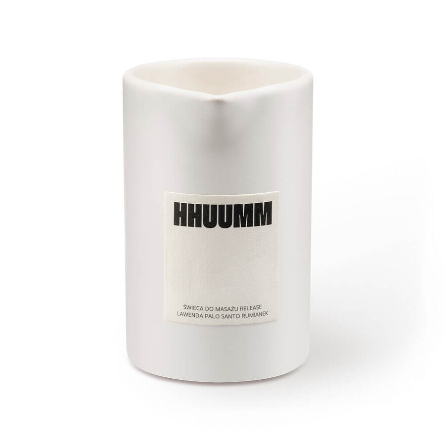 Hhuumm Massage release kaars - lavendel palo santo kamille, 100 ml