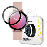 Wozinsky Watch Glass sticlă hibridă pentru Samsung Galaxy Watch Active 2 44 mm negru