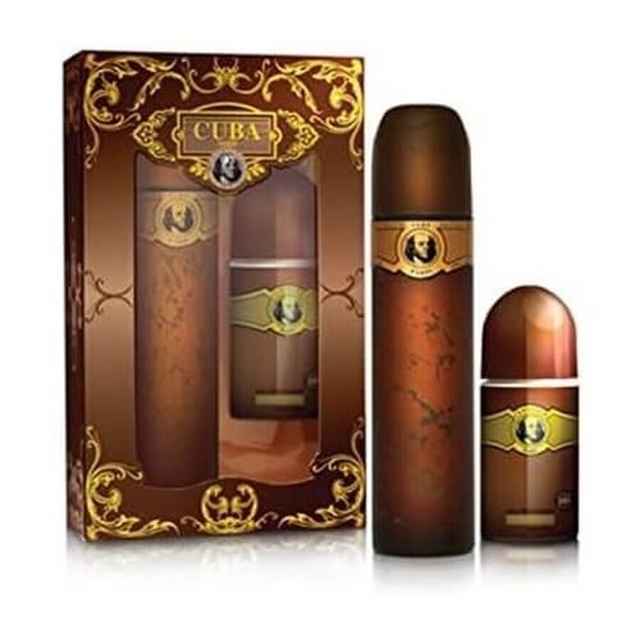 Comprar Cuba Original Cuba Gold Eau de Toilette, 100 ml + Desodorante de bola, 50 ml Cuba Original Cuba Gold Eau de Toilette, 100 ml + Desodorante de bola, 50 ml