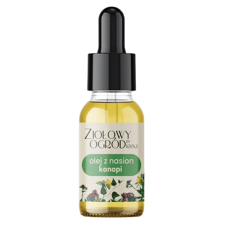 Boutique Huile de graines de chanvre Jozka Herbal Garden, 15 ml Huile de graines de chanvre Jozka Herbal Garden, 15 ml