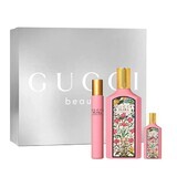 Gucci Flora Gorgeous Gardenia Set Eau de Parfum, 100 ml + Eau de Parfum, 10 ml + Eau de Parfum Miniatur, 5 ml