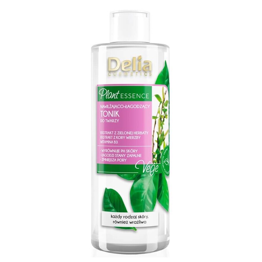 Cumpără Delia Plant Essence Tonic facial hidratant și calmant, 200 ml Delia Plant Essence Tonic facial hidratant și calmant, 200 ml