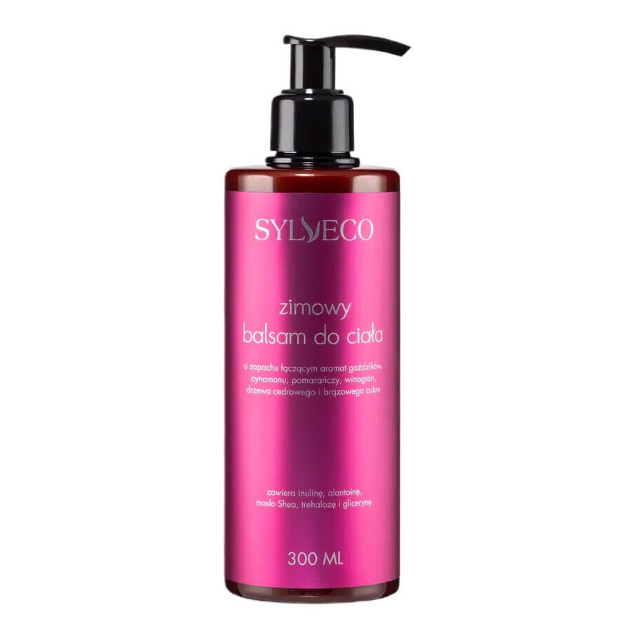 Sylveco Winter Warmed Wine Body Lotion, 300 ml