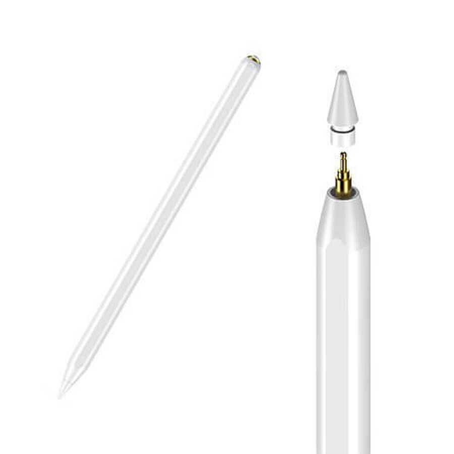 Choetech stilou capacitiv pentru iPad (activ) alb (HG04)