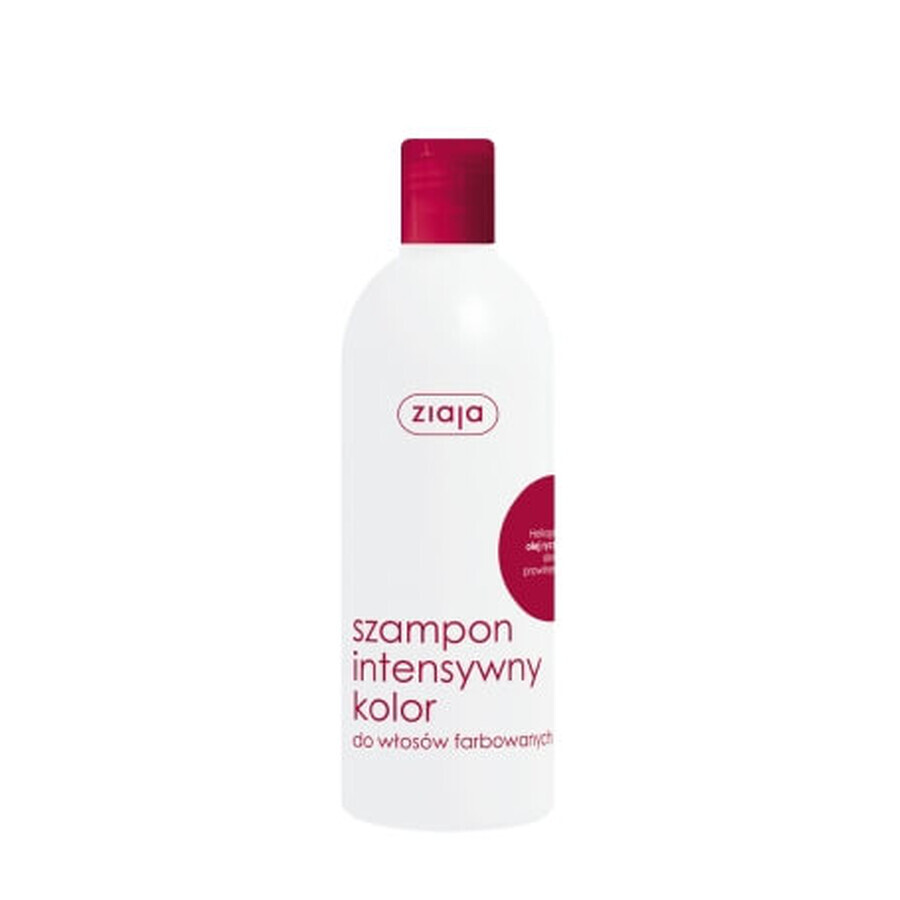 Cumpără Ziaja, Șampon, Culoare intensivă, Ulei de ricin, 400ml Ziaja, Șampon, Culoare intensivă, Ulei de ricin, 400ml