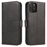 Magnet Case elegante custodia con flip cover e funzione stand Honor Magic3 Pro nero