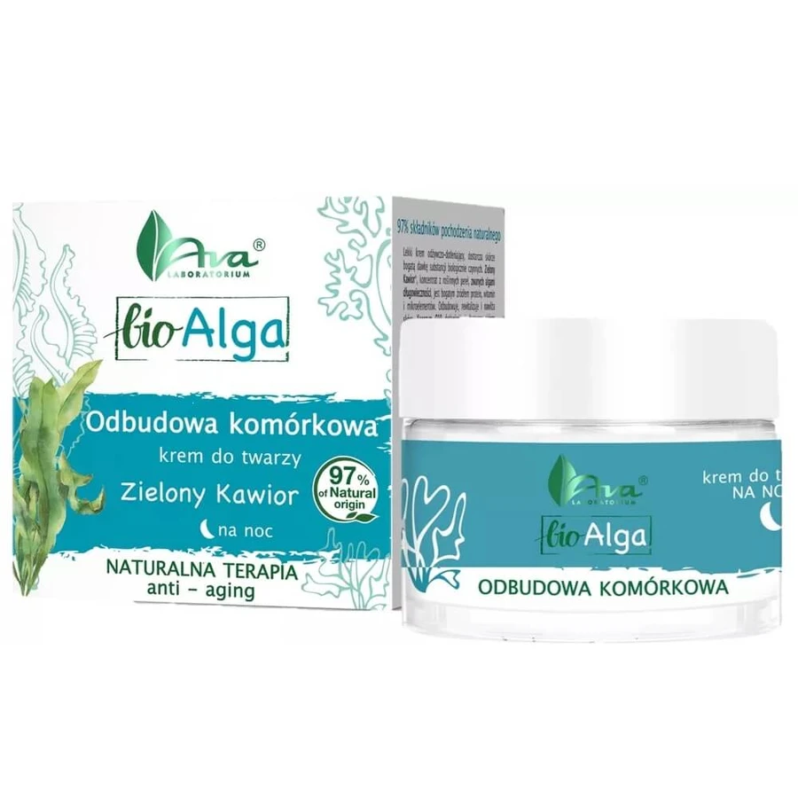 Ava Laboratorium Bio Alga Nachtcrème - Cellulair Herstel, 50 ml