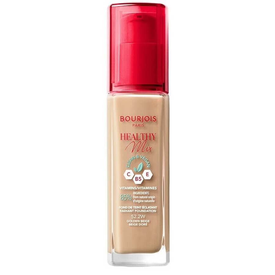 Bourjois Healthy Mix Clean Vegan Illuminating Primer 52.2 Goudbeige, 30 ml