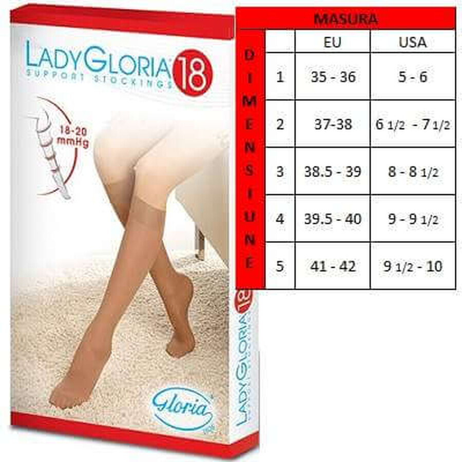 Medias de compresión médica, Sahara, No.2, LadyGloria