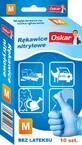 Oskar, Nitrile gloves size M, 10 pieces