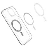 Custodia Spigen Ultra Hybrid Mag con MagSafe per iPhone 15 Plus - nero