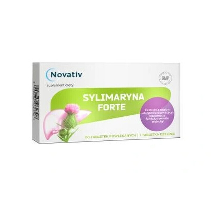 Novativ Silymarin Forte, 60 tablets