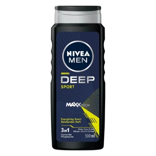 Nivea Men Deep Sport Shower Gel, 500 ml