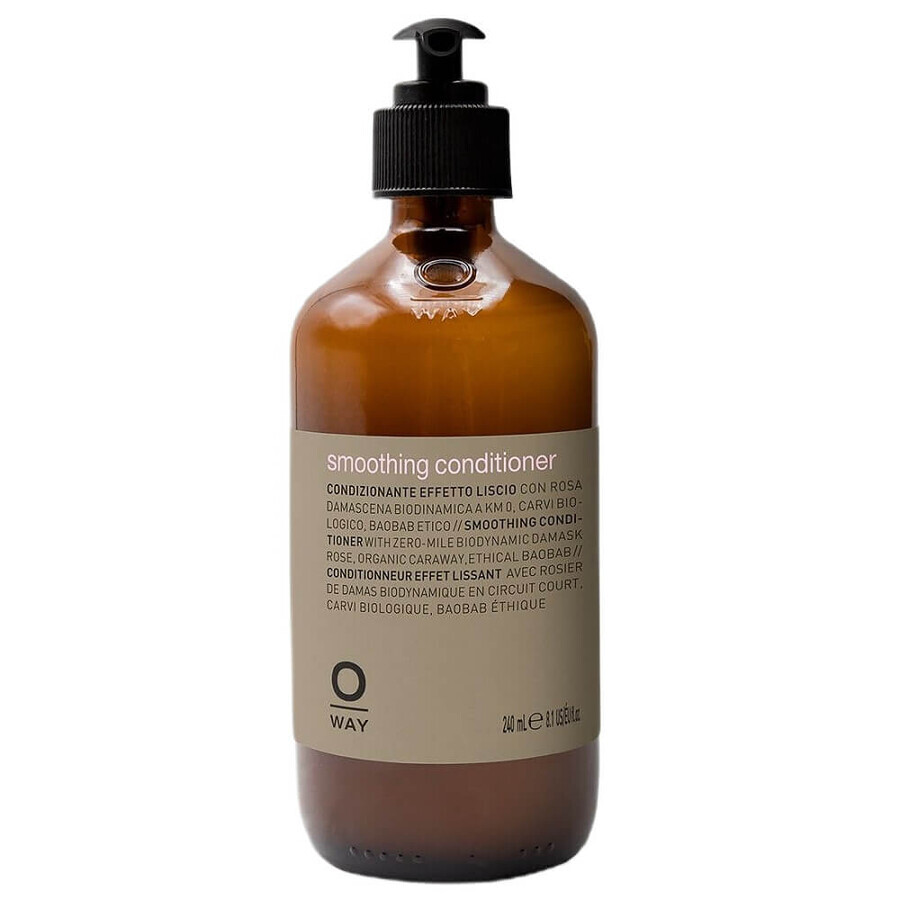Oway Balsamo lisciante per capelli indisciplinati, 240 ml