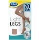 Compression stockings, 20Den Beige, size M, Scholl Light Legs