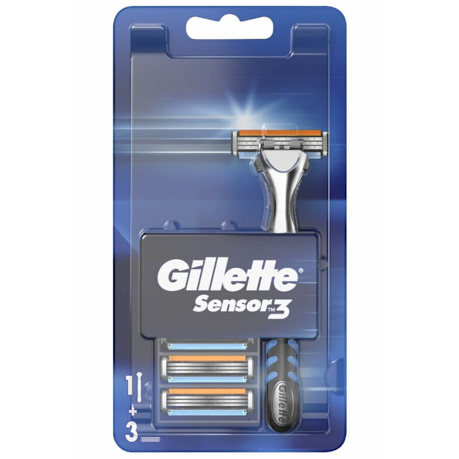 Rasoio Gillette Sensor 3 + 4 lame