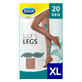 Compression stockings, Light Legs, 20 DEN Beige, size XL, Scholl