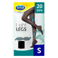 Compression stockings, Light Legs, 20 DEN Black, Size S, Scholl