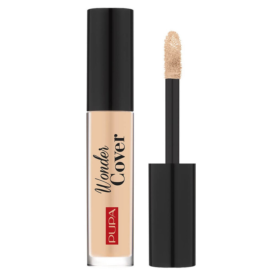 Pupa Milano dekkende gezichtsconcealer 004 Warm Beige, 4.2 ml