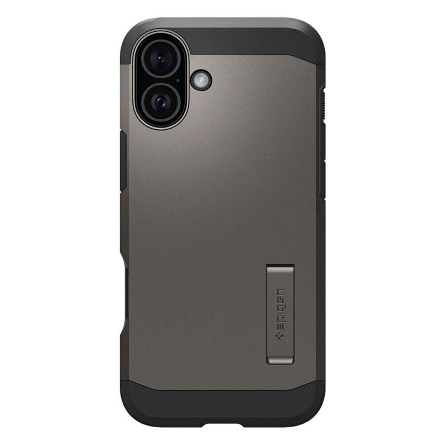 Spigen Tough Armor MagSafe hoesje met standaard voor iPhone 16 - brons