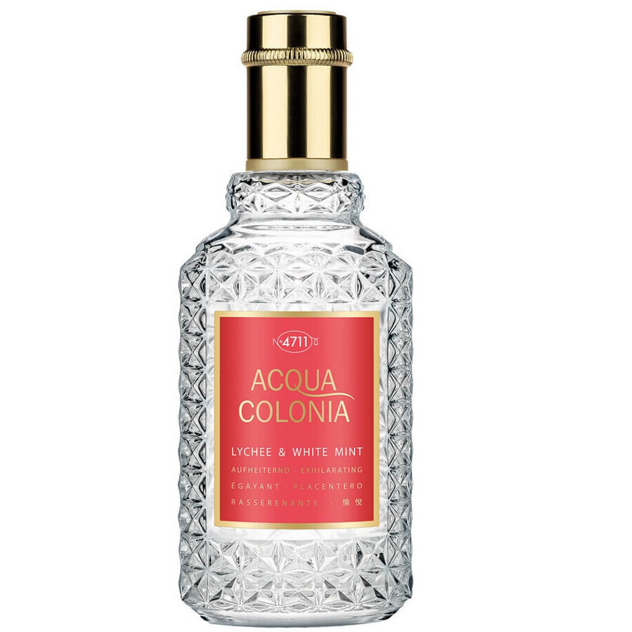 Acquista 4711 Acqua Colonia Lychee amp; White Mint Eau de Cologne, 50 ml 4711 Acqua Colonia Lychee amp; White Mint Eau de Cologne, 50 ml