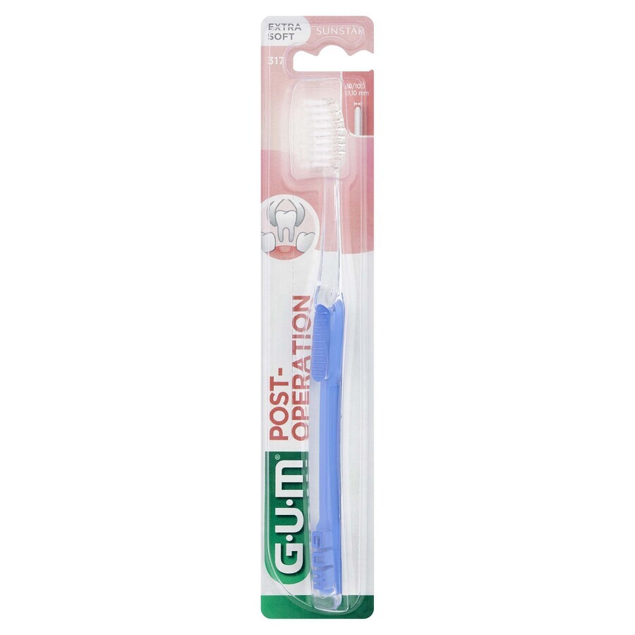 Boutique Sunstar GUM, Brosse à dents, post-opératoire. super doux 317, 1 pc Sunstar GUM, Brosse à dents, post-opératoire. super doux 317, 1 pc