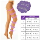 Medizinische Kompressionsstrümpfe 12-15mmHg Sahara, Nr. 3, LadyGloria