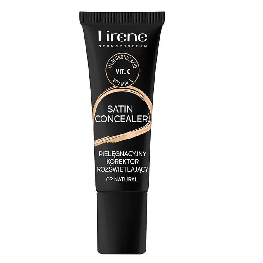 Shop Lirene Satin Concealer Hautpflege Aufhellender Concealer 02 Natural, 10 ml Lirene Satin Concealer Hautpflege Aufhellender Concealer 02 Natural, 10 ml