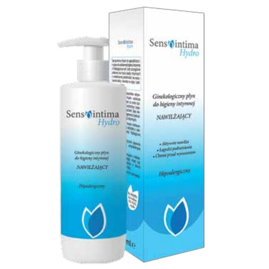 Sensointima Hydro, lozione per l'igiene intima ginecologica, idratante, 200 ml