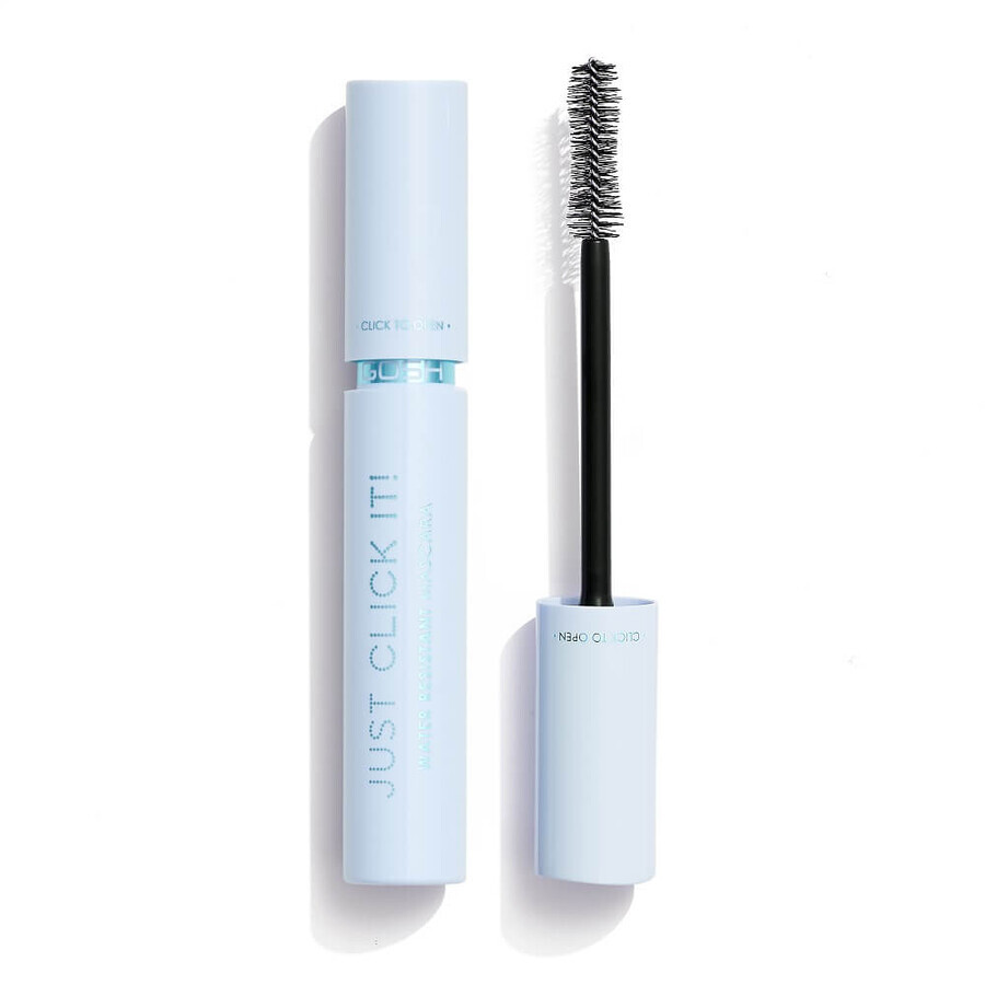 ¡Gosh Just Click It! Máscara de pestañas waterproof 001 Negro, 10 ml