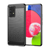 Étui souple Carbon Case Samsung Galaxy A53 5G noir