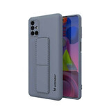 Wozinsky Kickstand Case Silikonhülle mit Ständer Samsung Galaxy M51 blau