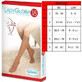 Compression stockings with Sahara band, No. 3, LadyGloria