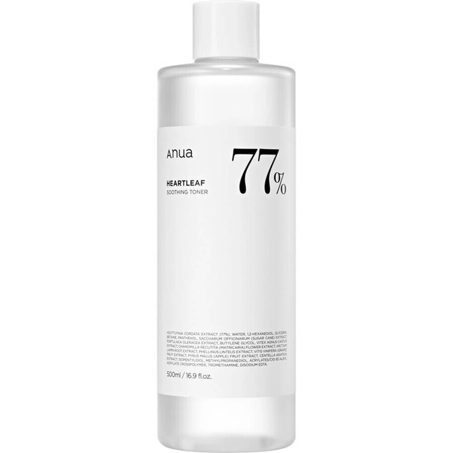 Winkel op Anua Heartleaf 77% Verzachtende Gezichtstoner, 500 ml Anua Heartleaf 77% Verzachtende Gezichtstoner, 500 ml