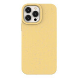 Eco Case iPhone 14 Plus coque silicone dégradable jaune