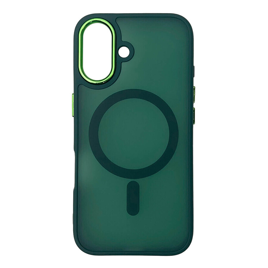 Magnetic Collection MagSafe case for iPhone 16 - dark green