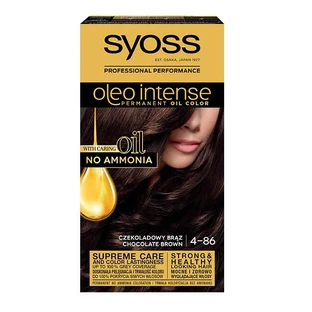 Syoss Oleo Intense hair dye Chocolate brown 4-86