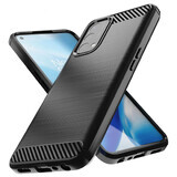 Carbon Case étui souple OnePlus Nord N200 5G noir