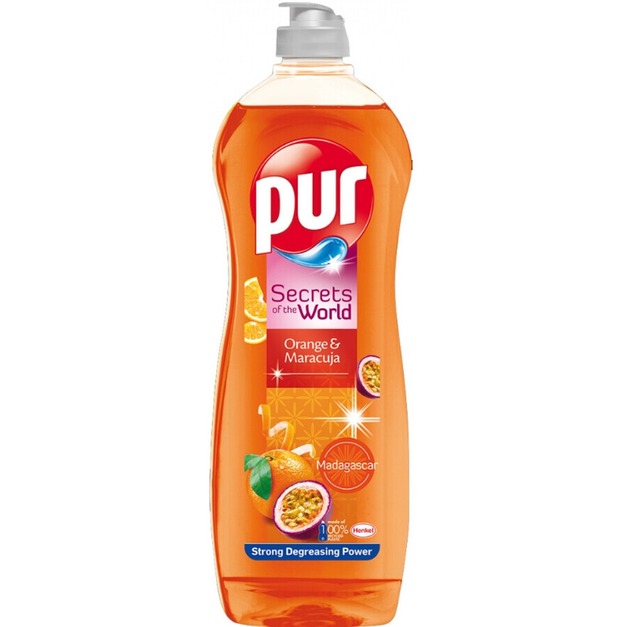 Pur Secrets of World Sinaasappel amp; Maracuja Afwasmiddel, 750 ml