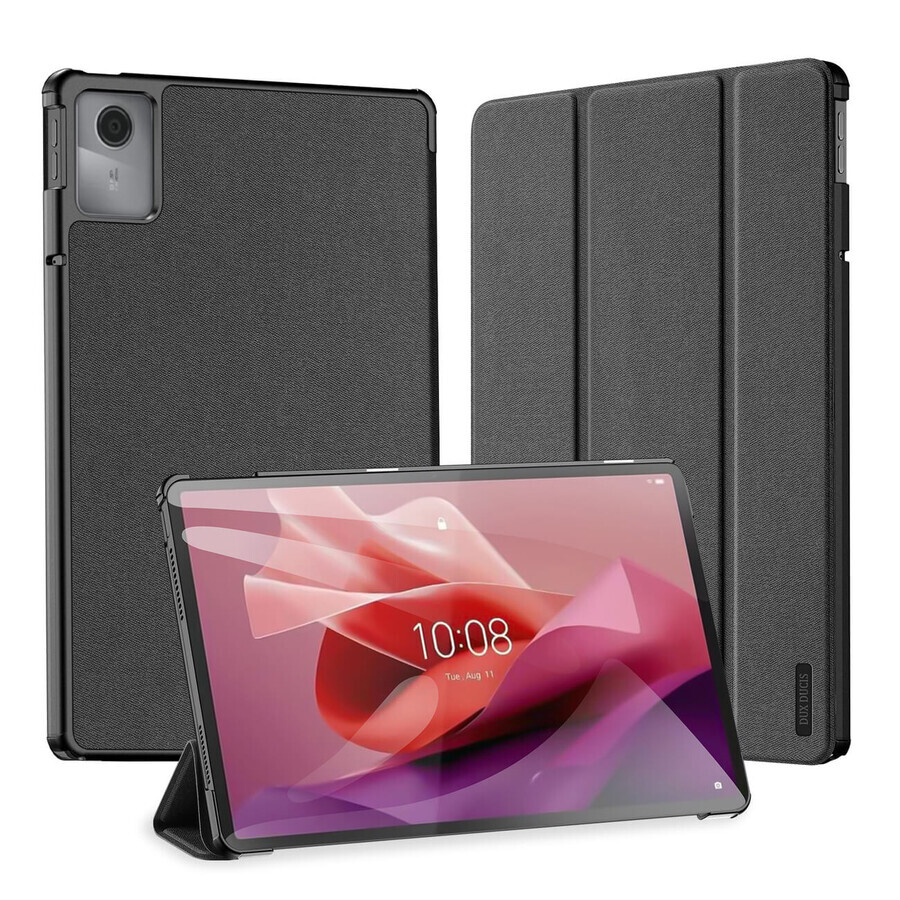 Funda Dux Ducis Domo con solapa y smart sleep para Lenovo Tab M11 - negro