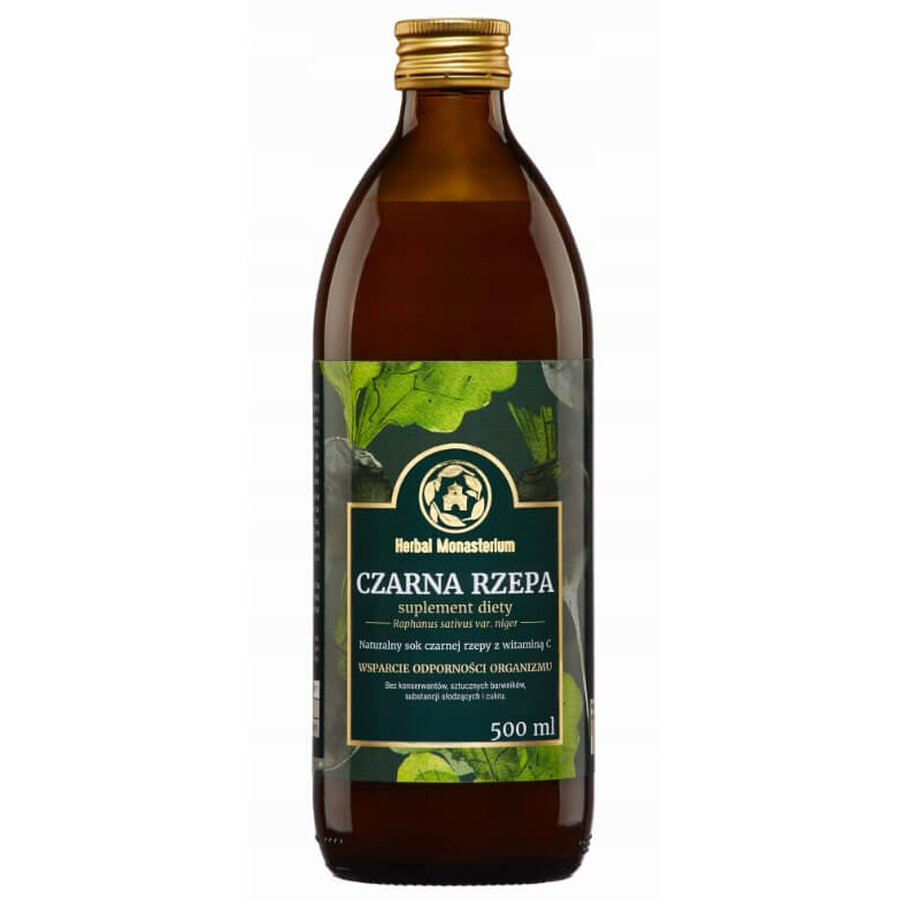 Herbal Monasterium Black Turnip Juice, 500 ml