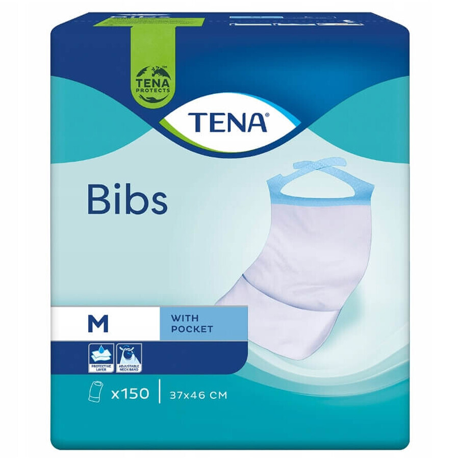 Buy Tena Bibs Bib 37 x 46 cm, 150 pieces Tena Bibs Bib 37 x 46 cm, 150 pieces