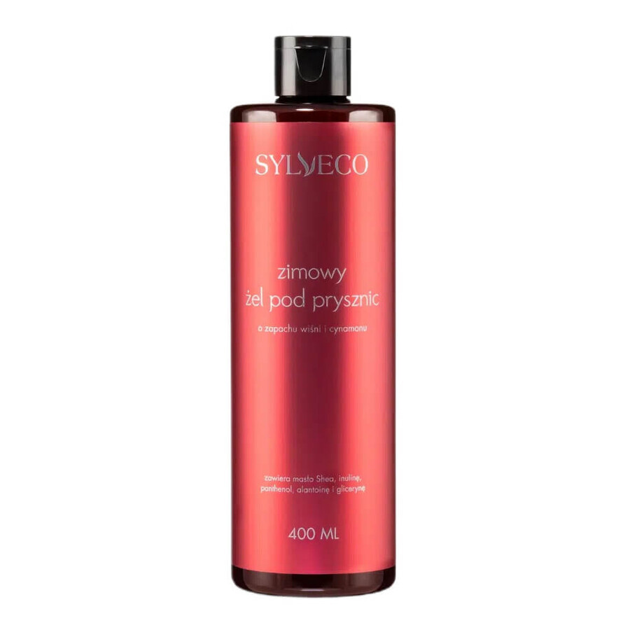 Sylveco Gel de Ducha Invierno Cereza y Canela, 400 ml