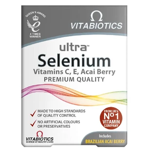 Vitabiotics Ultra Selenium, 30 tabletten