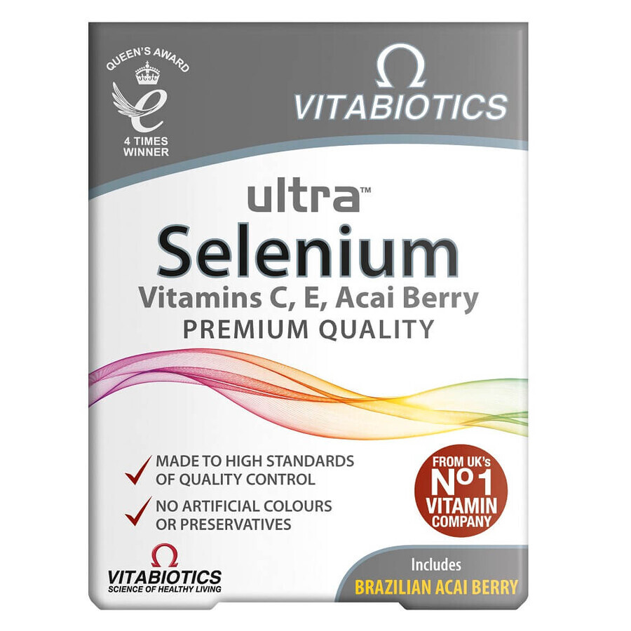 Vitabiotics Ultra Selen, 30 Tabletten